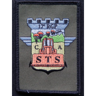 17° RGP : section STS du 17° Régiment du génie parachutiste en tissu
