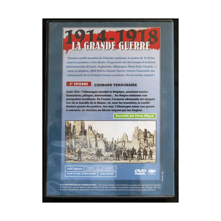 DVD : 1914 - 1918 La grande guerre N° 2. L'Europe terrorisée