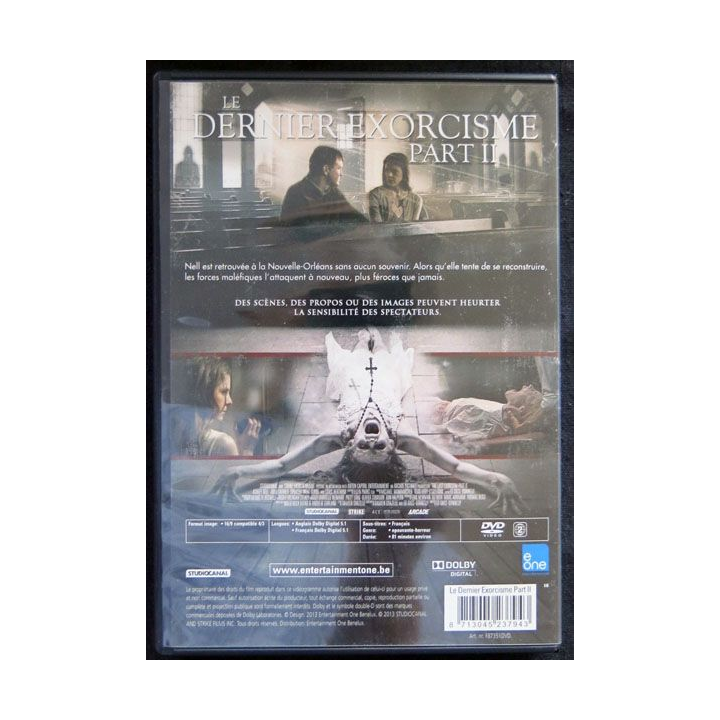 DVD : Le dernier exorcisme Part II un film de Ed Gass-Donnelly avec Ashley Bell et Julia Garner
