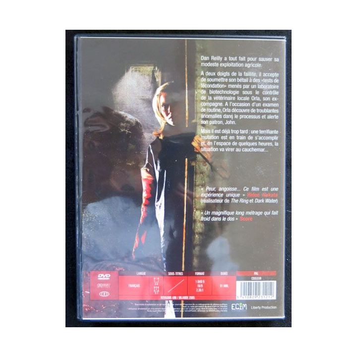 DVD : Isolation un film de Billy O' Brien avec John Lynch et Essie Davis