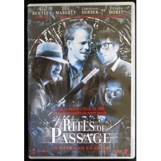 DVD : Rites of passage un Film de W. Peter Iliff avec Wes Bentley, Kate Maberly, Christian Slater, Stefen Dorf