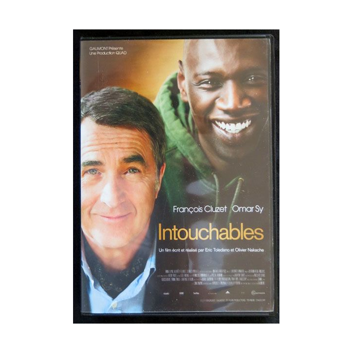 DVD : Intouchables un film de Eric Toledano et Olivier Nakache avec François Cluzet, Omar Sy