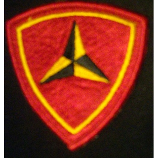 3°MARINE CORPS DIVISION PATCH US ARMY