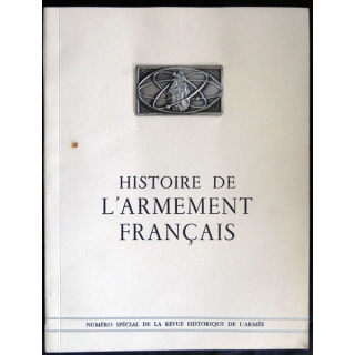 Revue historique de l'armée - Histoire de l'armement français  insigne métallique Drago sur la couverture