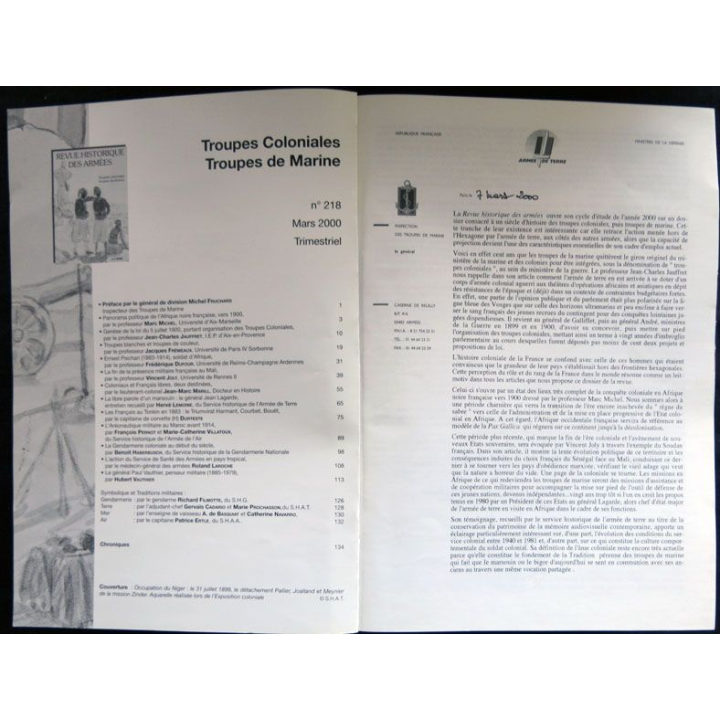 Revue Historique des armées N°1 1996 (N° 202 Mars 1996)