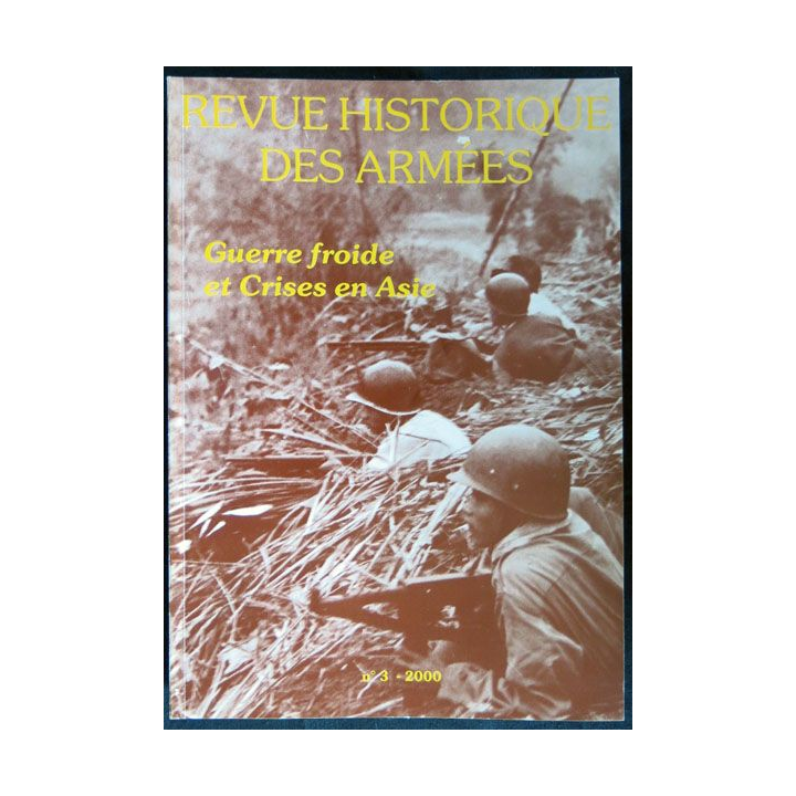 Revue Historique des armées N°1 2000 (N° 218 Mars 2000)