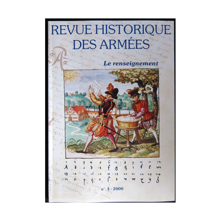 Revue Historique des armées N°4 2000 (N°221 Décembre 2000)