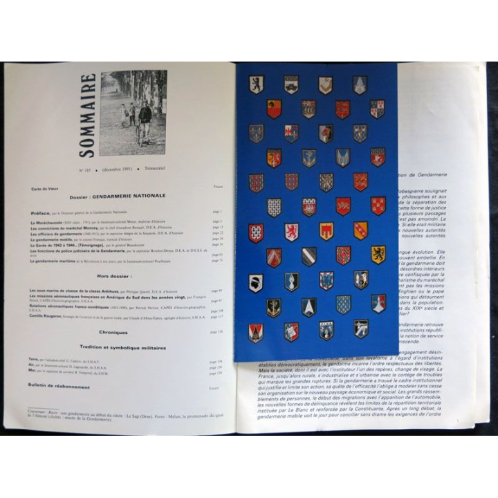 Revue Historique des armées N°4 1991 (N°185 Décembre 1991)