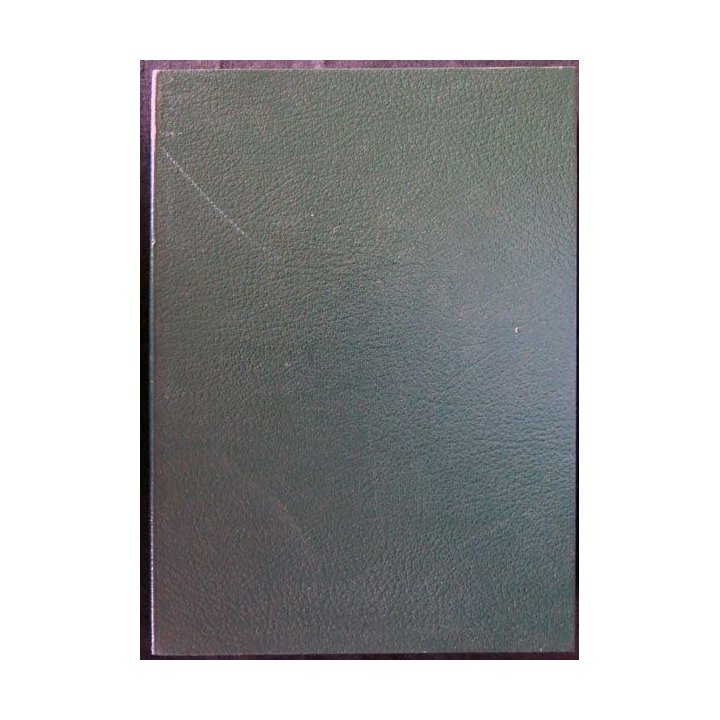 Ecrin Reliure cartonnée verte foncée pour 4 numéros de la Revue Historique des armées (1991)