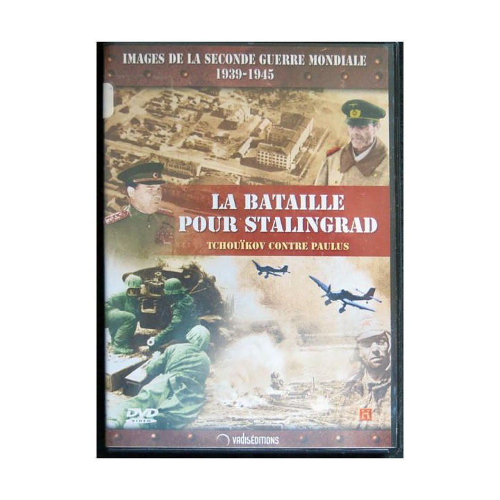 DVD : La bataille pour Stalingrad Tchouïkov contre Paulus. Vadis Editions