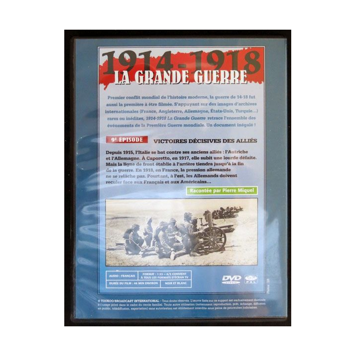 DVD : 1914 - 1918 La grande guerre N° 9 Victoires décisives des alliés