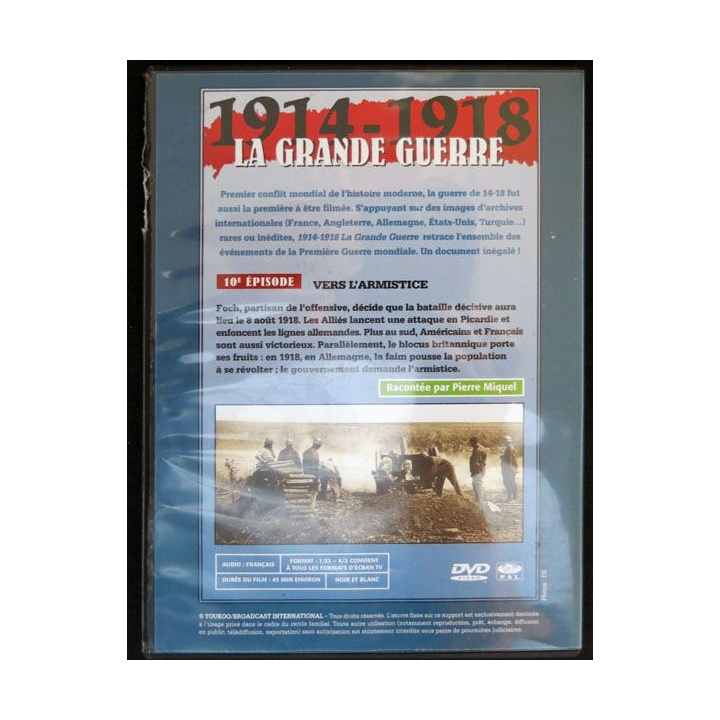DVD : 1914 - 1918 La grande guerre N° 10 Vers l'armistice