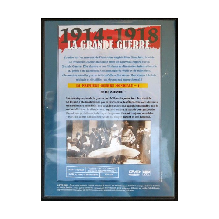 DVD : 1914 - 1918 La grande guerre N° 13  Aux armes