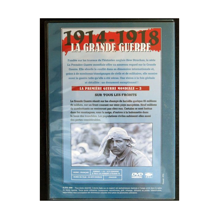 DVD : 1914 - 1918 La grande guerre N° 15 Sur tous les fronts