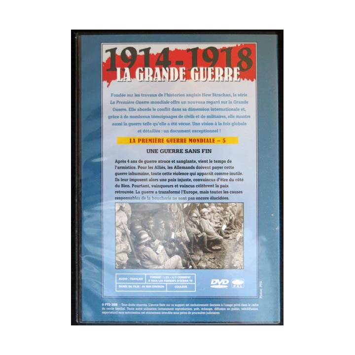 DVD : 1914 - 1918 La grande guerre N° 17 Une guerre sans fin