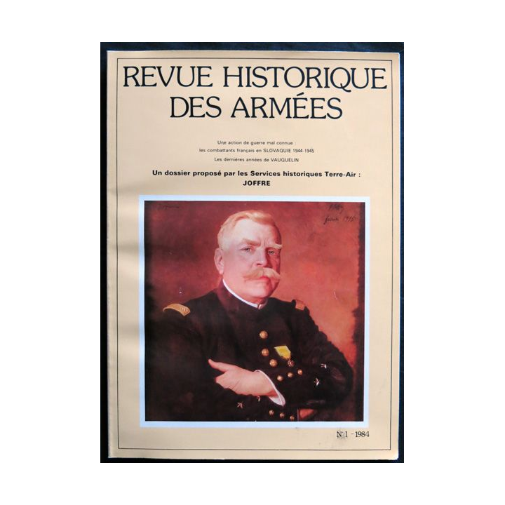Revue Historique des armées N°1 1984 (N° 154 Mars 1984)