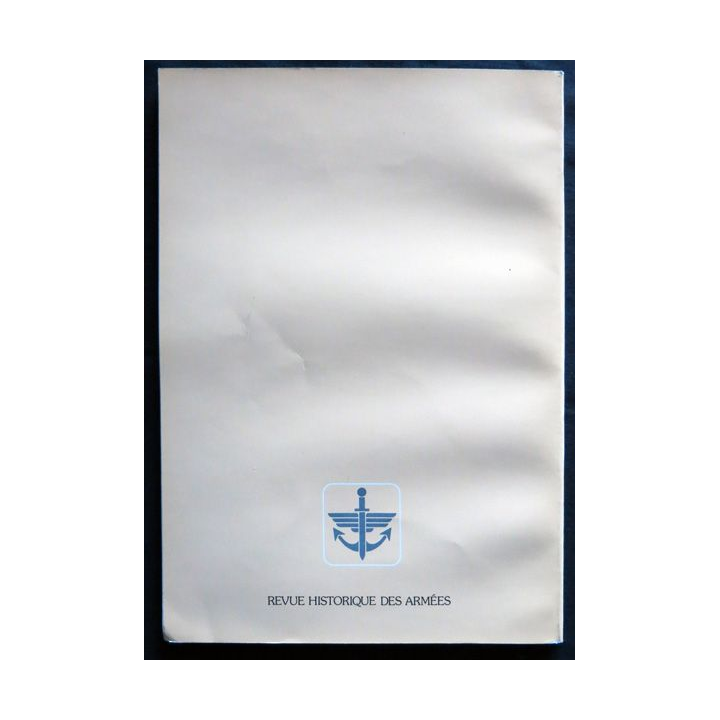 Revue Historique des armées N°1 1984 (N° 154 Mars 1984)