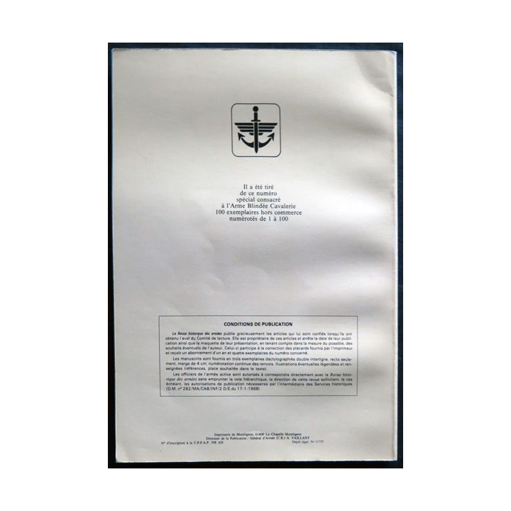 Revue Historique des armées N°2 1984 (N° 155 Juin 1984)