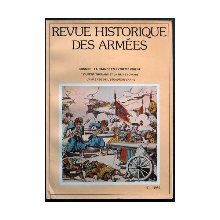 Revue Historique des armées N°4 1984 (N° 157 Décembre 1984)