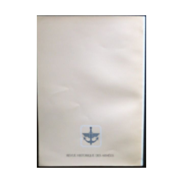 Revue Historique des armées N°2 1985 (N° 159 Juin 1985) Numéro spécial