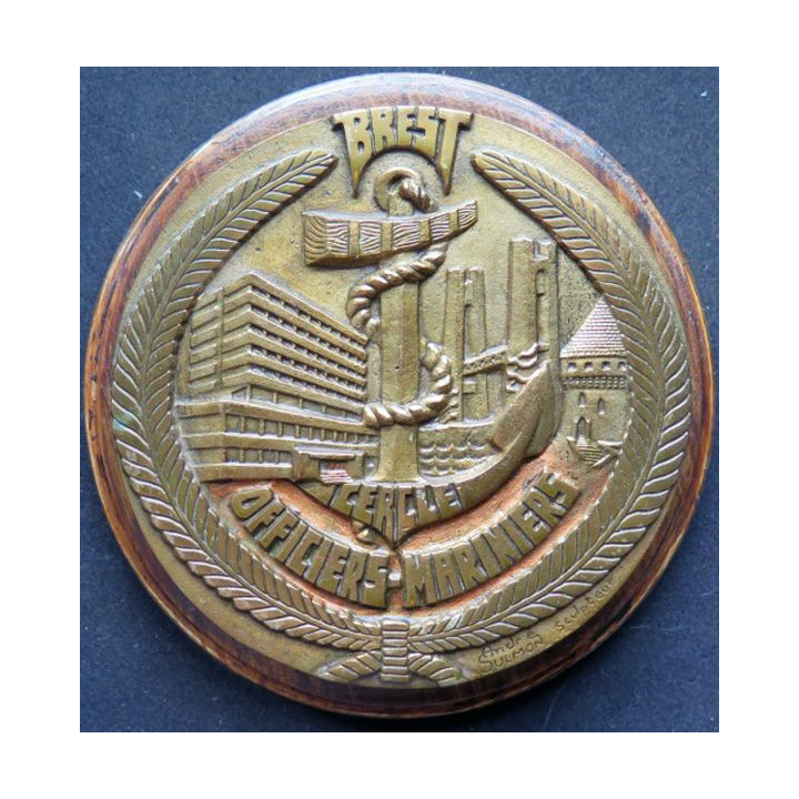 Tape de bouche du Cercle des officiers mariniers de Brest