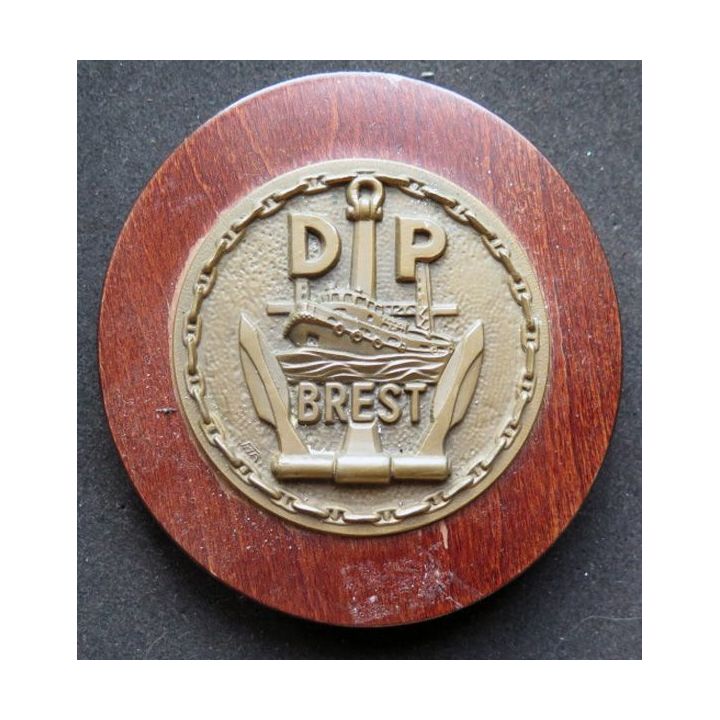 Tape de bouche Direction du Port de Brest (0,16 kg) 11 cm de diamètre