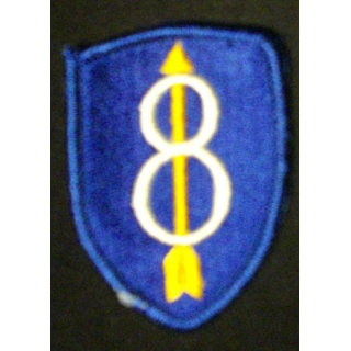 8° DIVISION PATCH US ARMY