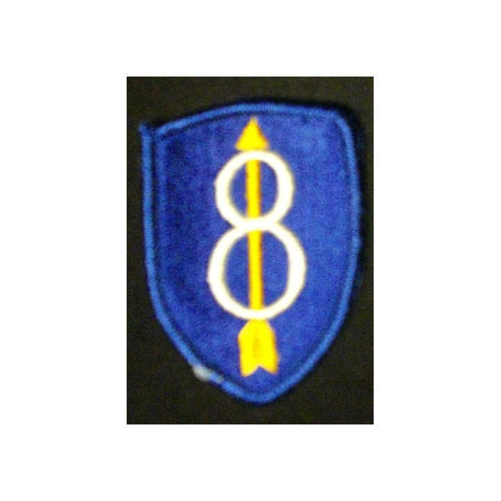 8° DIVISION PATCH US ARMY