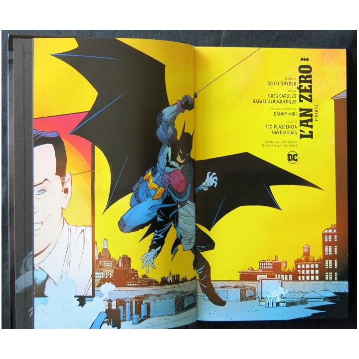 L'an Zéro - La légende de Batman 1° partie dessins de Greg Cappulo aux éditions DC Eaglemos Collections