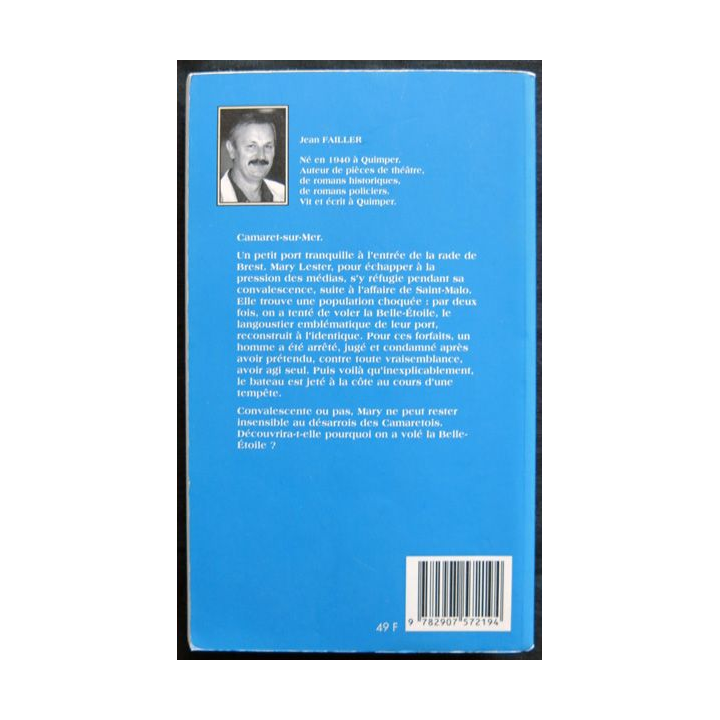 On a volé la belle étoile écrit par Jean Failler aux éditions du Palémon