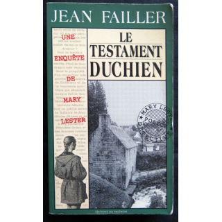 Le testament Duchien - une enquête de Mary Lester écrit par Jean Failler aux éditions du Palémon