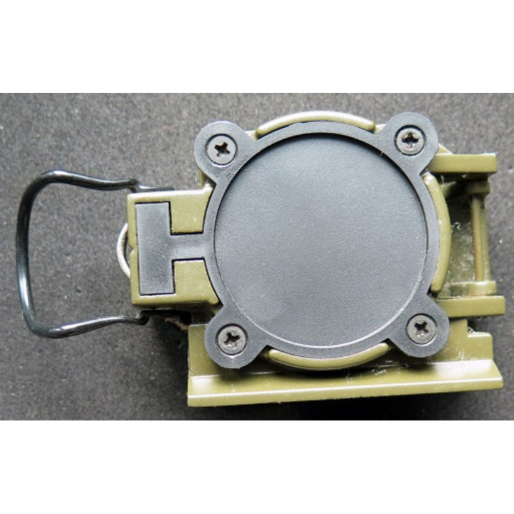 Boussole de type ranger compass 7,5 x 5,8 cm vert armée
