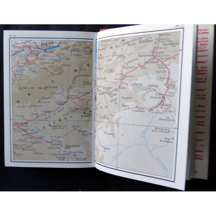 Encyclopédie de Voyage Le Maroc écrit sous la direction de Mr Henri Morestin aux éditions  Nagel