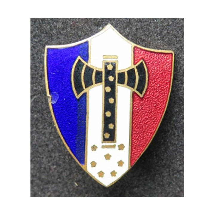 Insigne de la Fidélité à la Francisque du Maréchal Pétain en émail