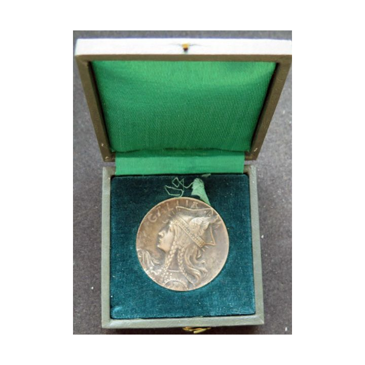 médaille du prix offert pr le délégué de l'union des sociétés de tir de France