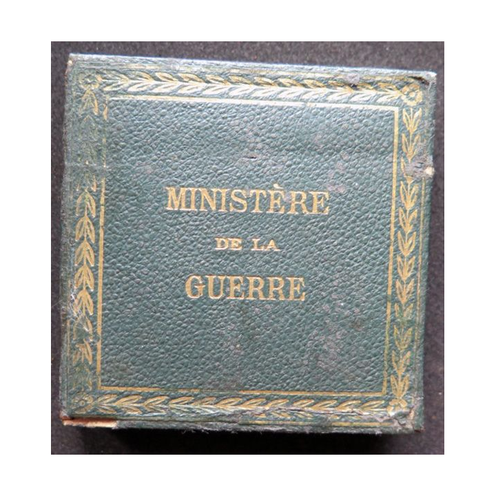 médaille de bronze de tir offert par le ministre du de la guerre