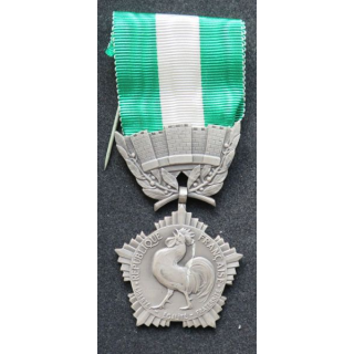 Médaille d'honneur des collectivités locales argent 