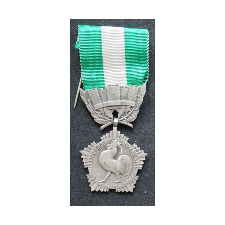 Médaille d'honneur des collectivités locales argent 