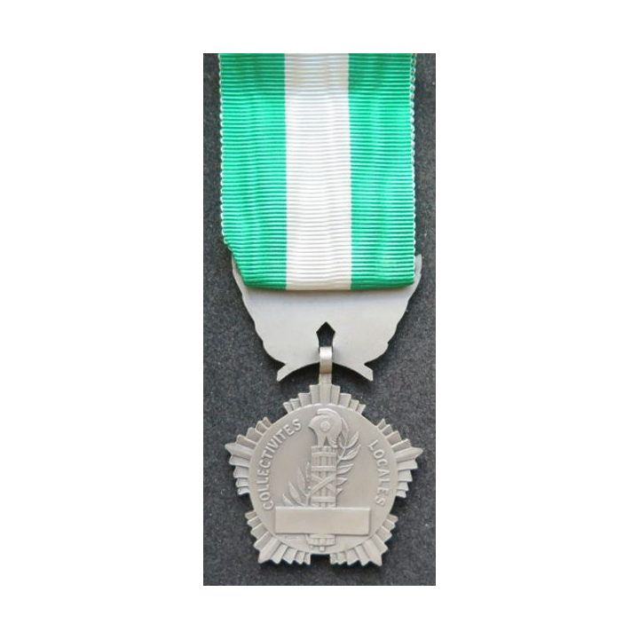 Médaille d'honneur des collectivités locales argent 