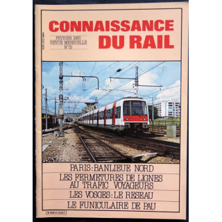 Connaissance du rail N° 31 Février 1983 Les Editions de l'Ormet Paris