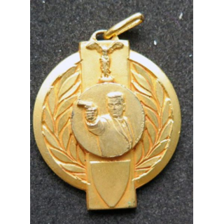 médaille dorée de tir du championnat de l'Ouest 1966 vétéran Le Doaré.