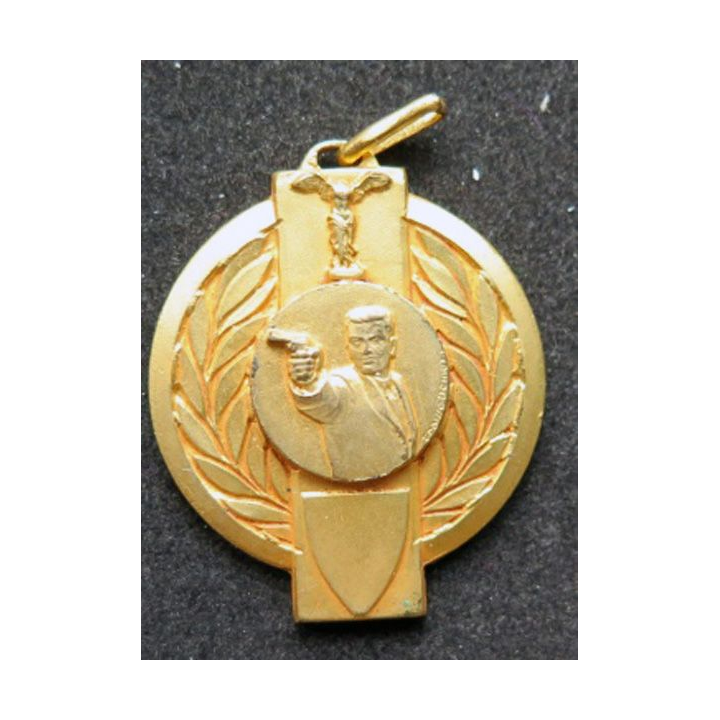 médaille dorée de tir du championnat de l'Ouest 1966 vétéran Le Doaré.