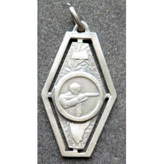 médaille argentée de la fédération de tir