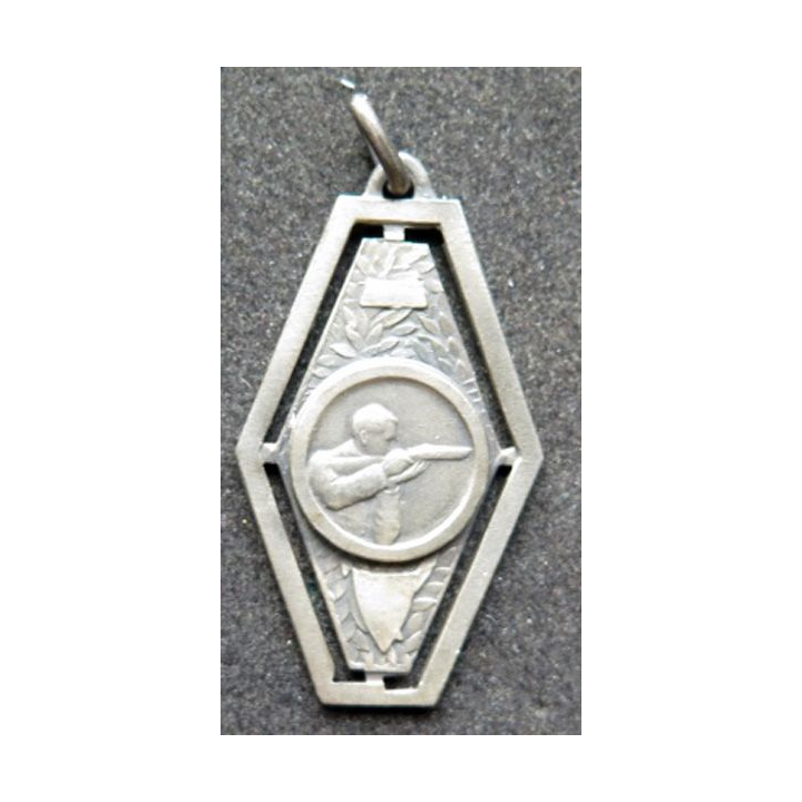 médaille argentée de la fédération de tir