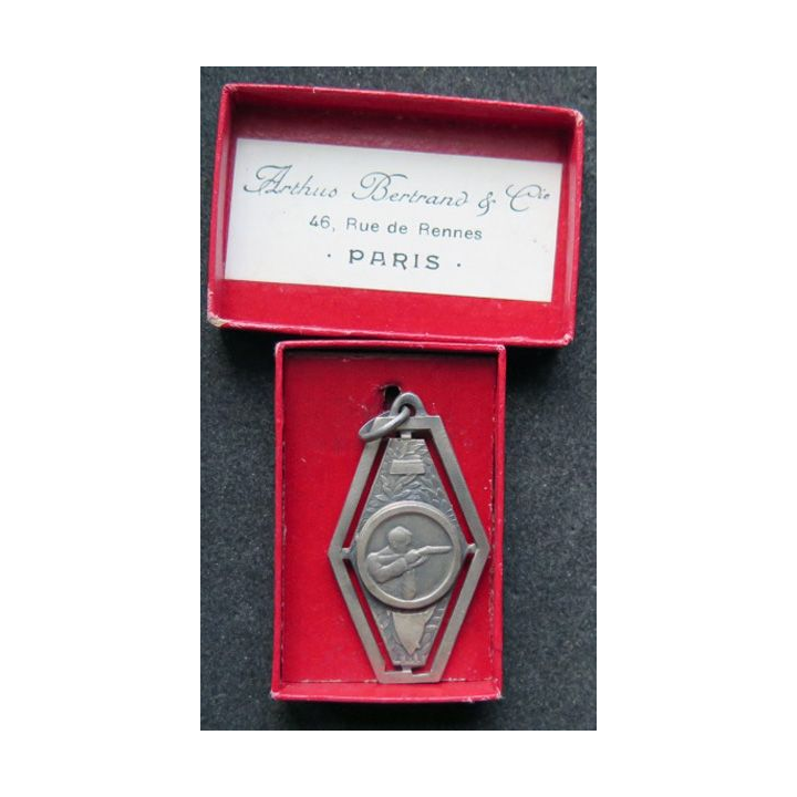 médaille argentée de la fédération de tir