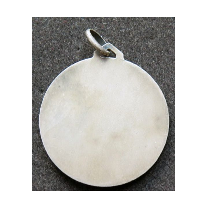 médaille argentée de tir diamètre 2,7 cm dans boitier Chobillon