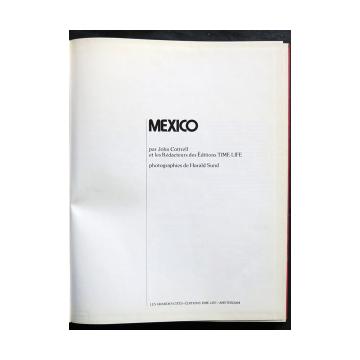 Les grandes cités - Mexico par John Cottrell aux éditions Time Life