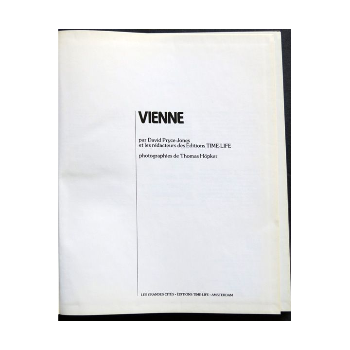 Les grandes cités / Vienne par David Pryce-Jones aux éditions Time Life
