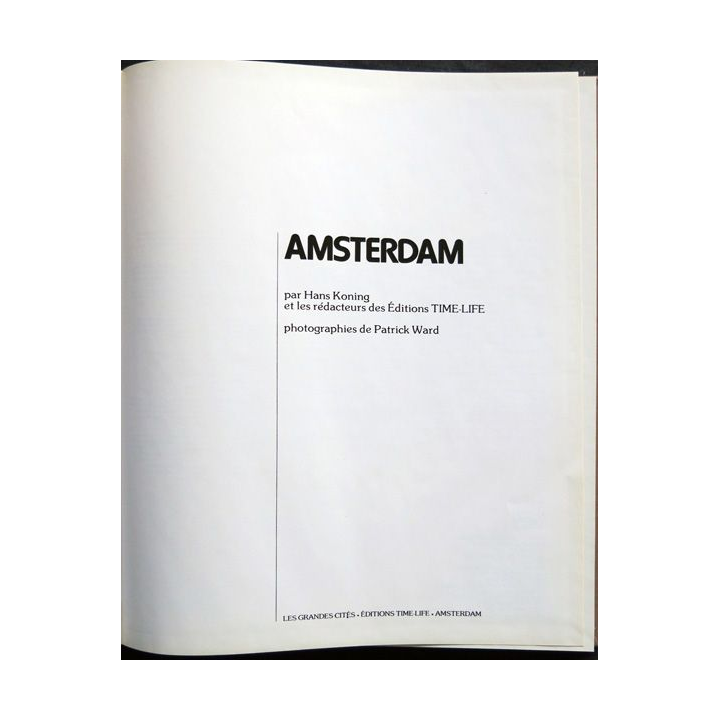 Les grandes cités - Amsterdam par Hans Koning aux éditions Time Life