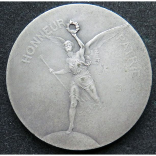 médaille en bronze argenté de l'Union des sociétés de tir 3 juin 1886